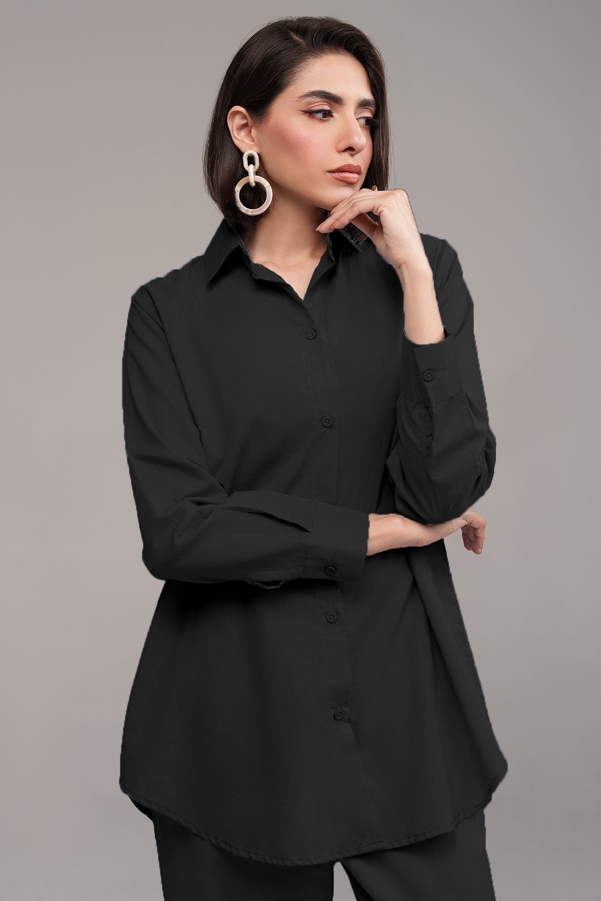 2 Pcs Cambric Co Ord Set - 05