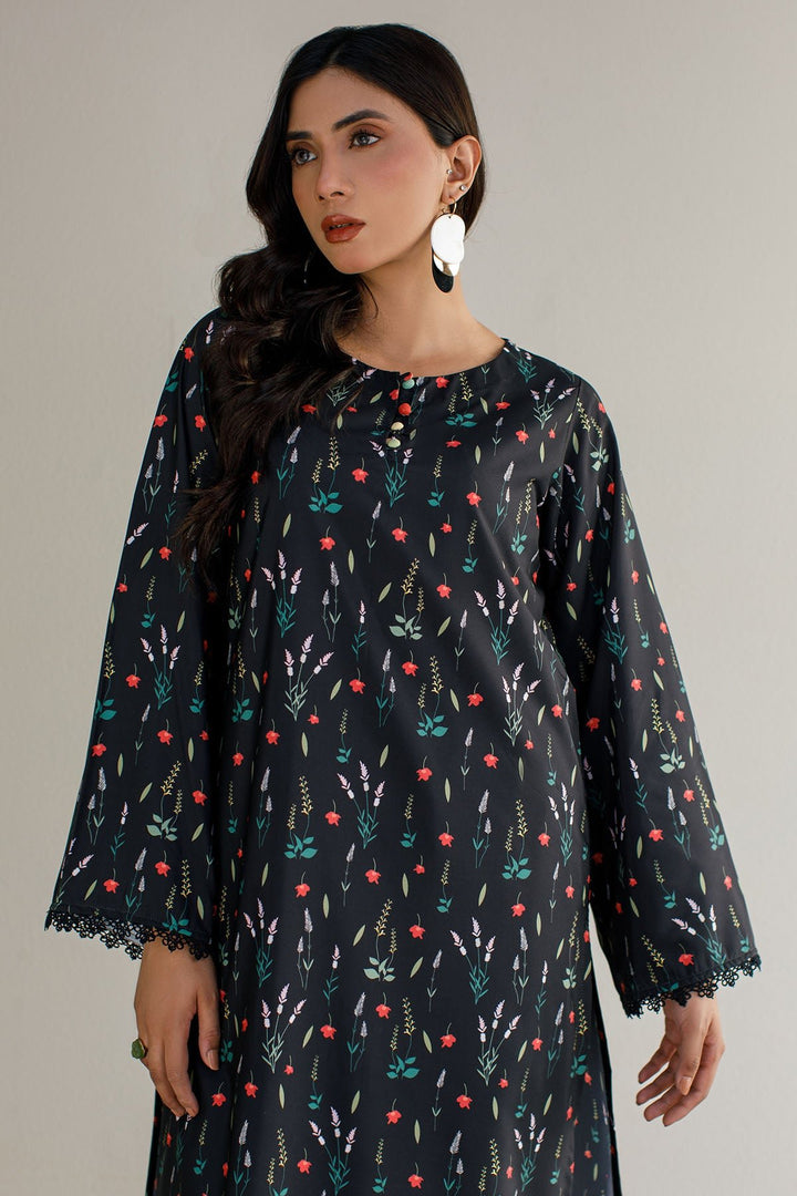 2 Pcs Printed Dress - 30 - Peach Republic