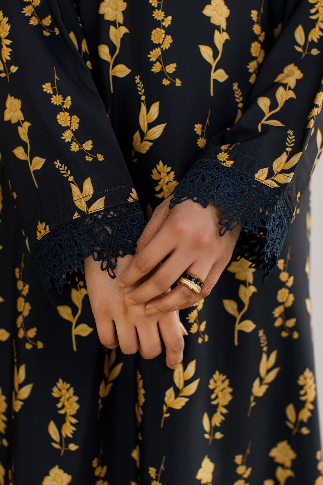 2 Pcs Printed Suit - 32 - Peach Republic