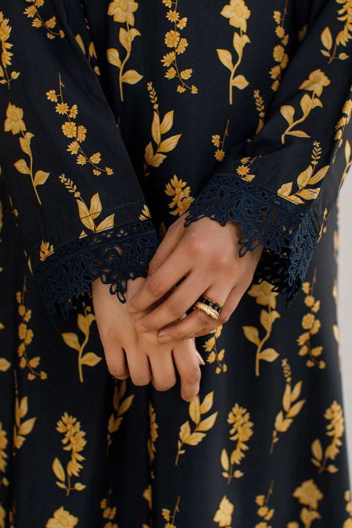 2 Pcs Printed Suit - 32 - Peach Republic