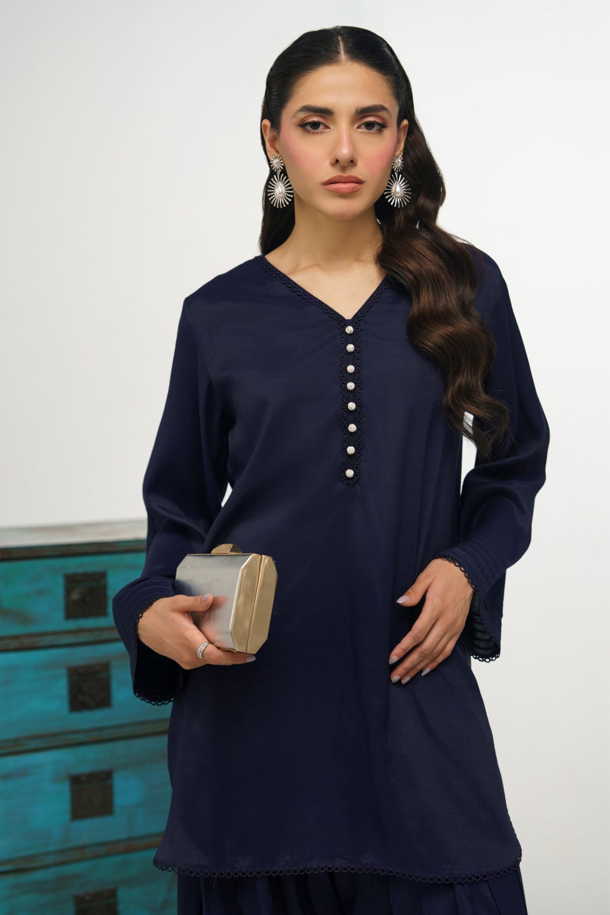 2 Pcs Suit - 004 - Peach Republic