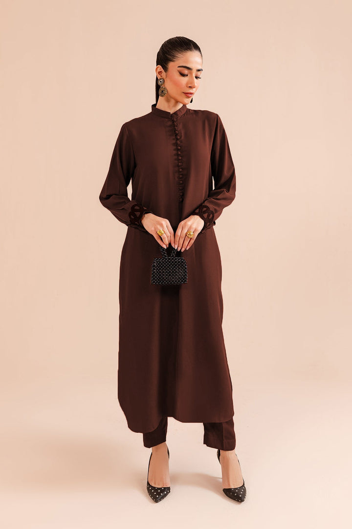 2 Piece Lace Suit - 01 - Peach Republic