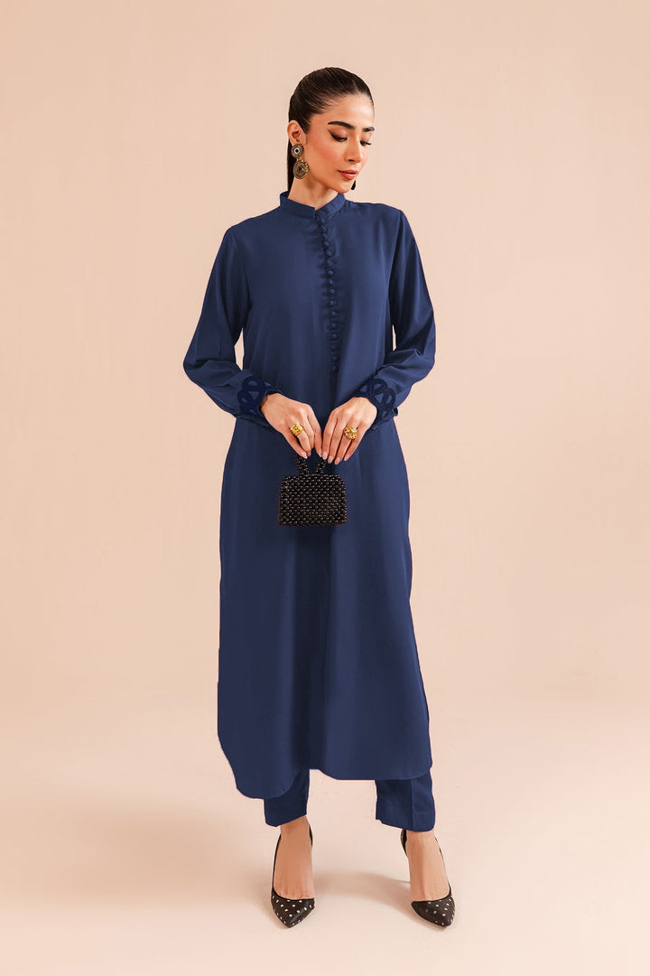 2 Piece Lace Suit - 01 - Peach Republic