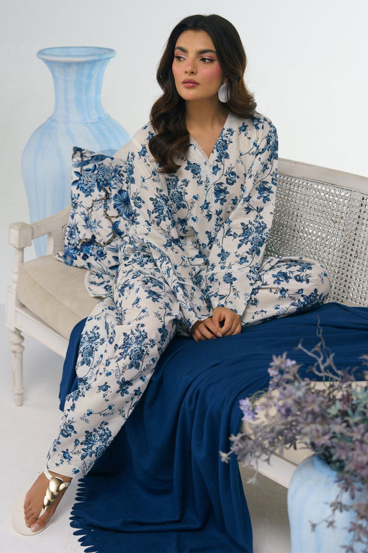 2 Piece Printed Suit - 33 - Peach Republic