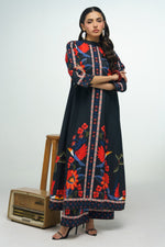 2 Piece Printed Suit - 53 - Peach Republic