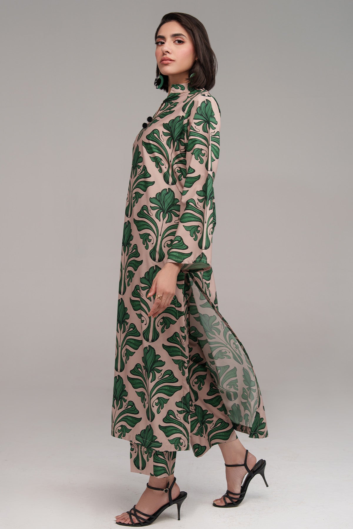 2 Pcs Printed Suit - 73