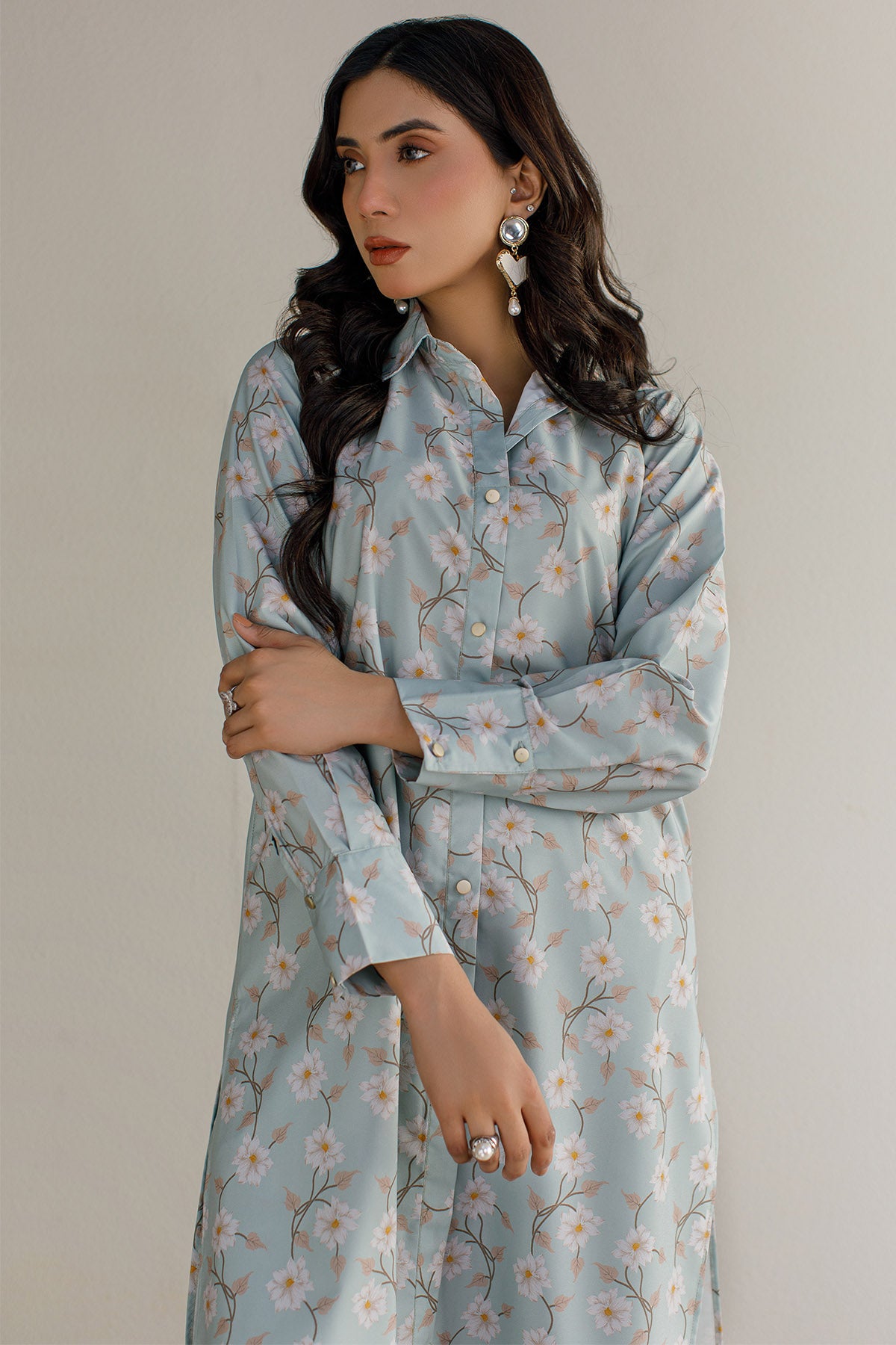 2 Pcs Printed Suit - 22