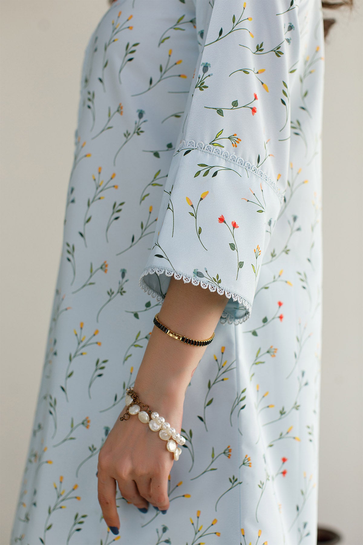 2 Pcs Printed Suit - 18