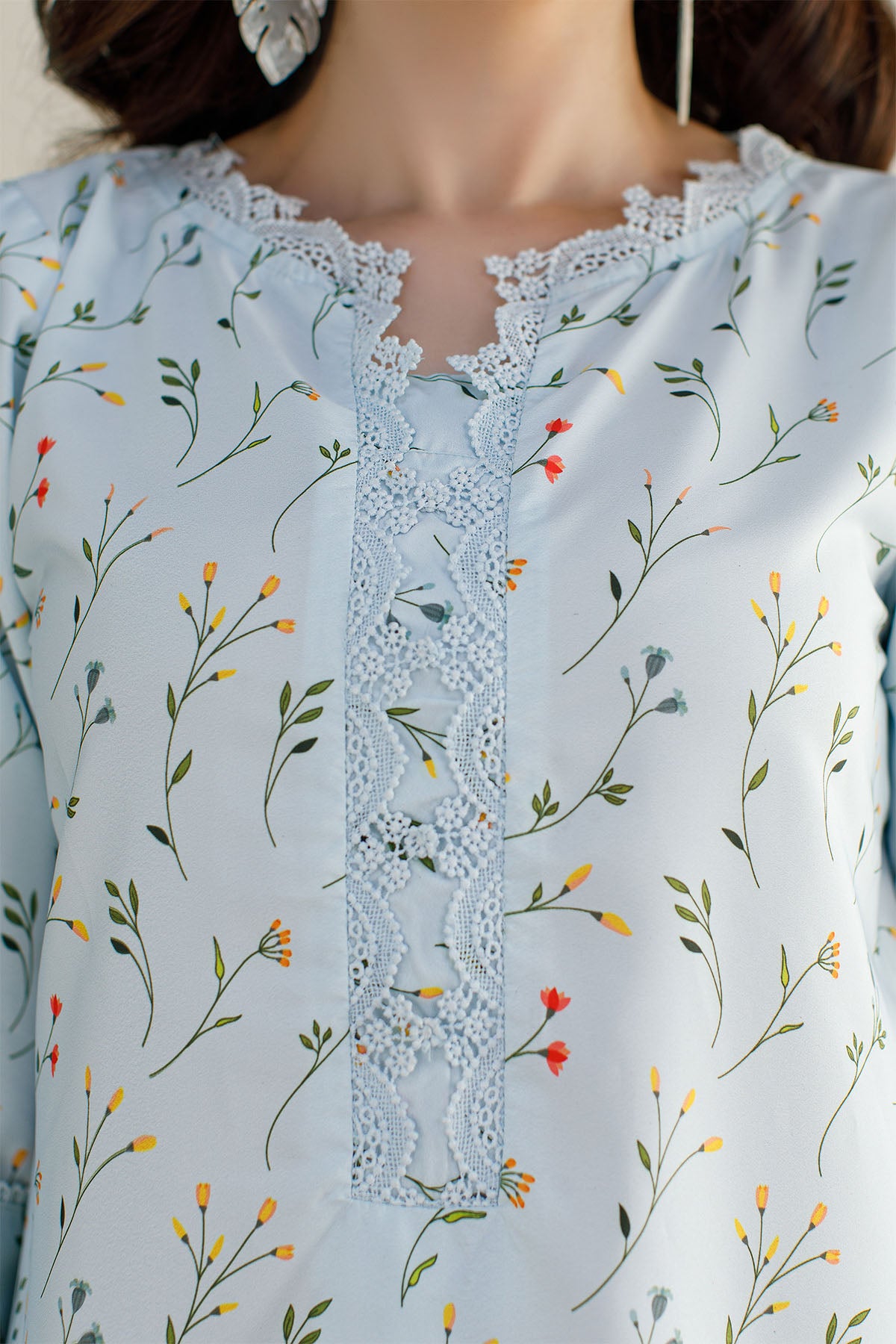 2 Pcs Printed Suit - 18