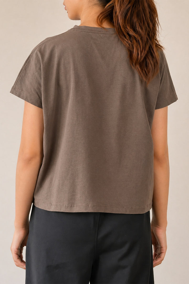 RELAXED FIT COTTON T-SHIRT