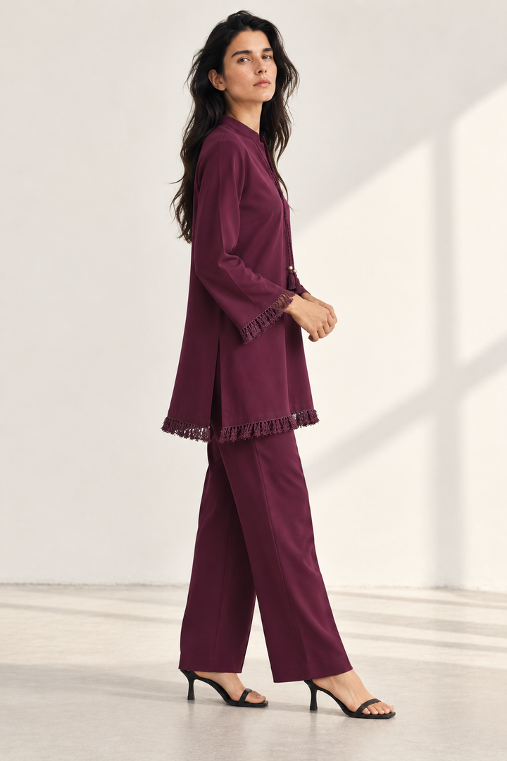 Plum Whisper Co-Ord