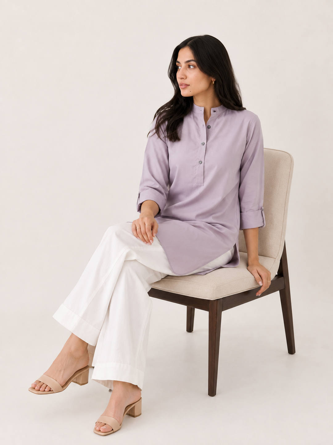 Lilac Muse Shirt
