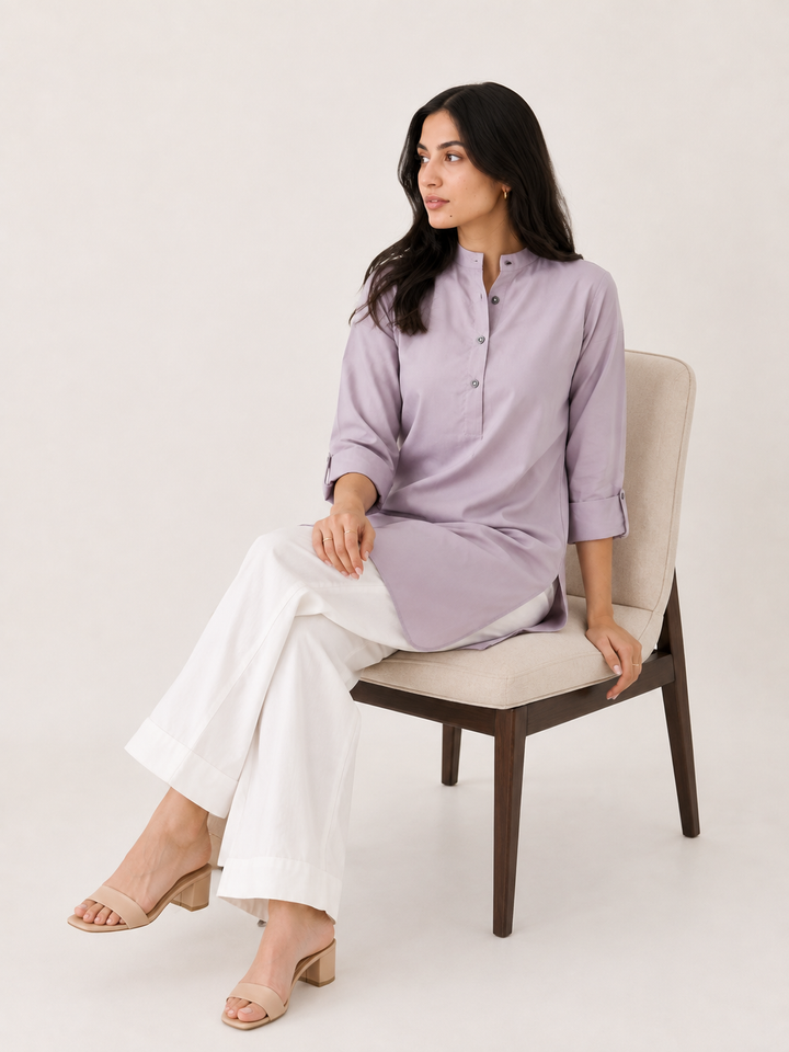 Lilac Muse Shirt
