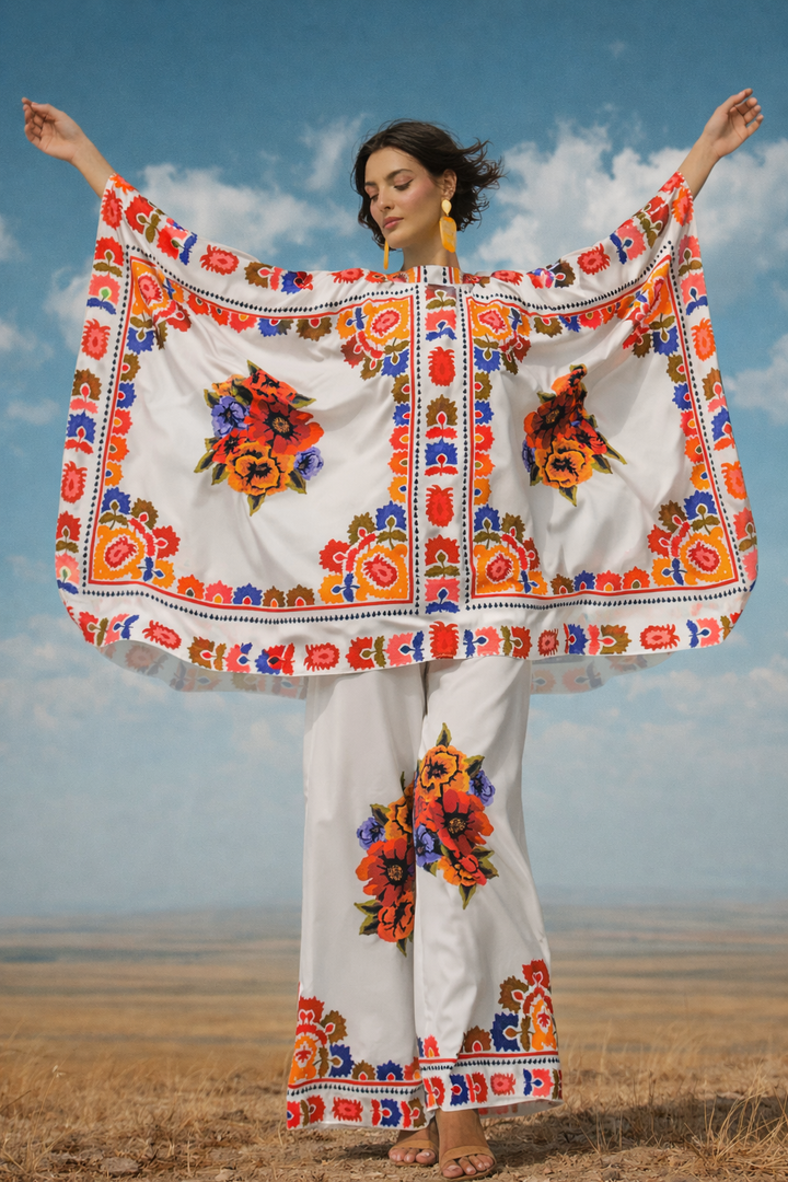 Flora Mosaic Co-Ord Set