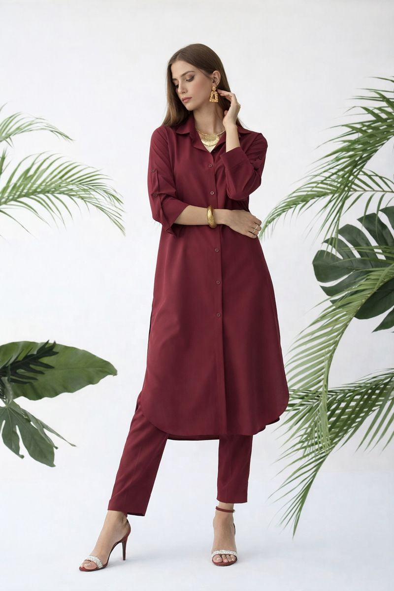 Button Down Dress - 01