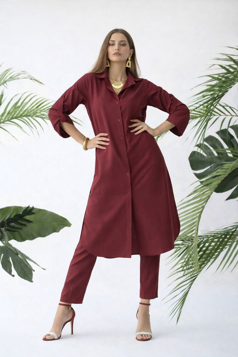 Button Down Dress - 01