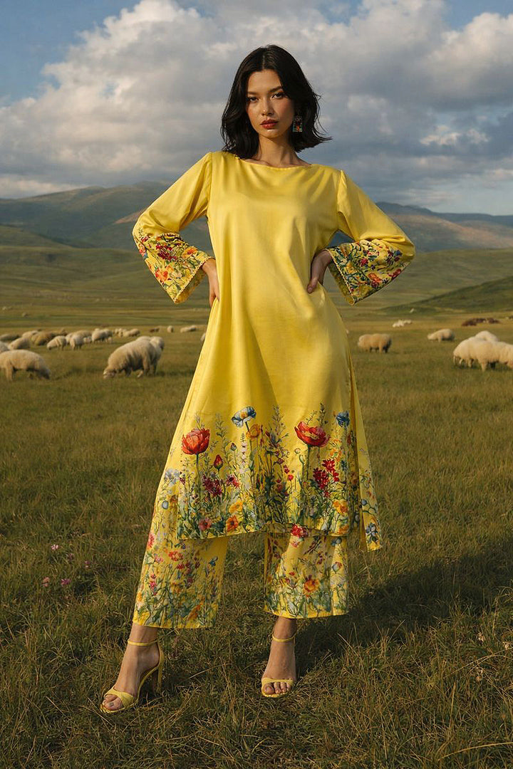 2 Piece - Printed Suit-11
