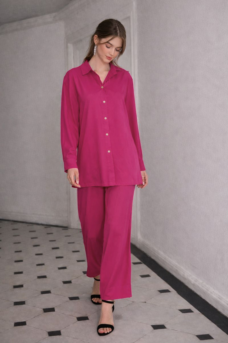 Button-Down Co Ord Set - 05