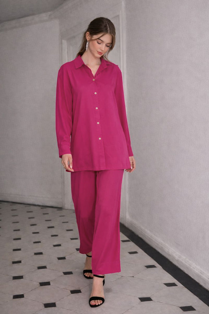 Button-Down Co Ord Set - 05