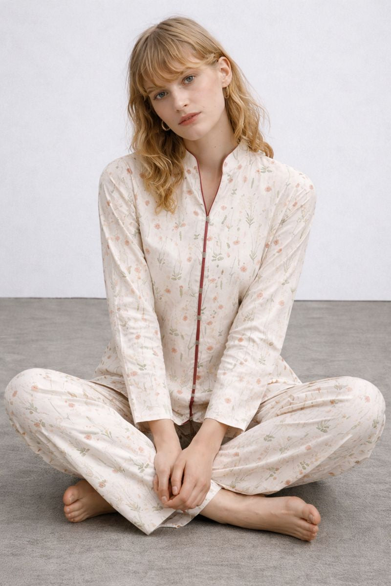 2 Piece Printed  Co ord Set - 76