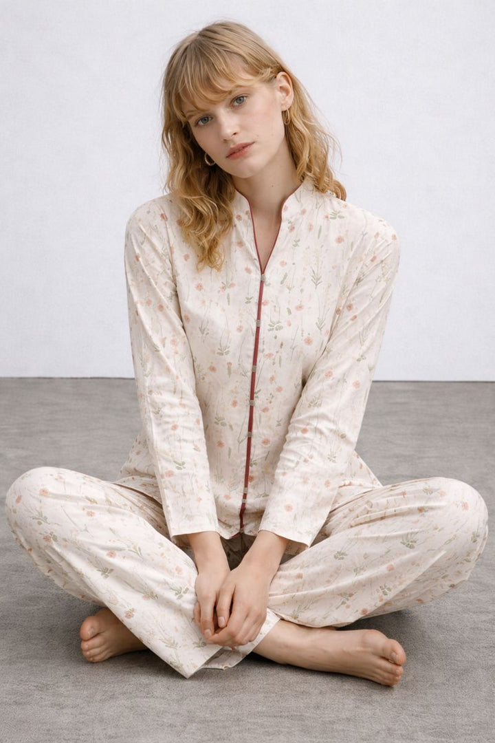 2 Piece Printed  Co ord Set - 76