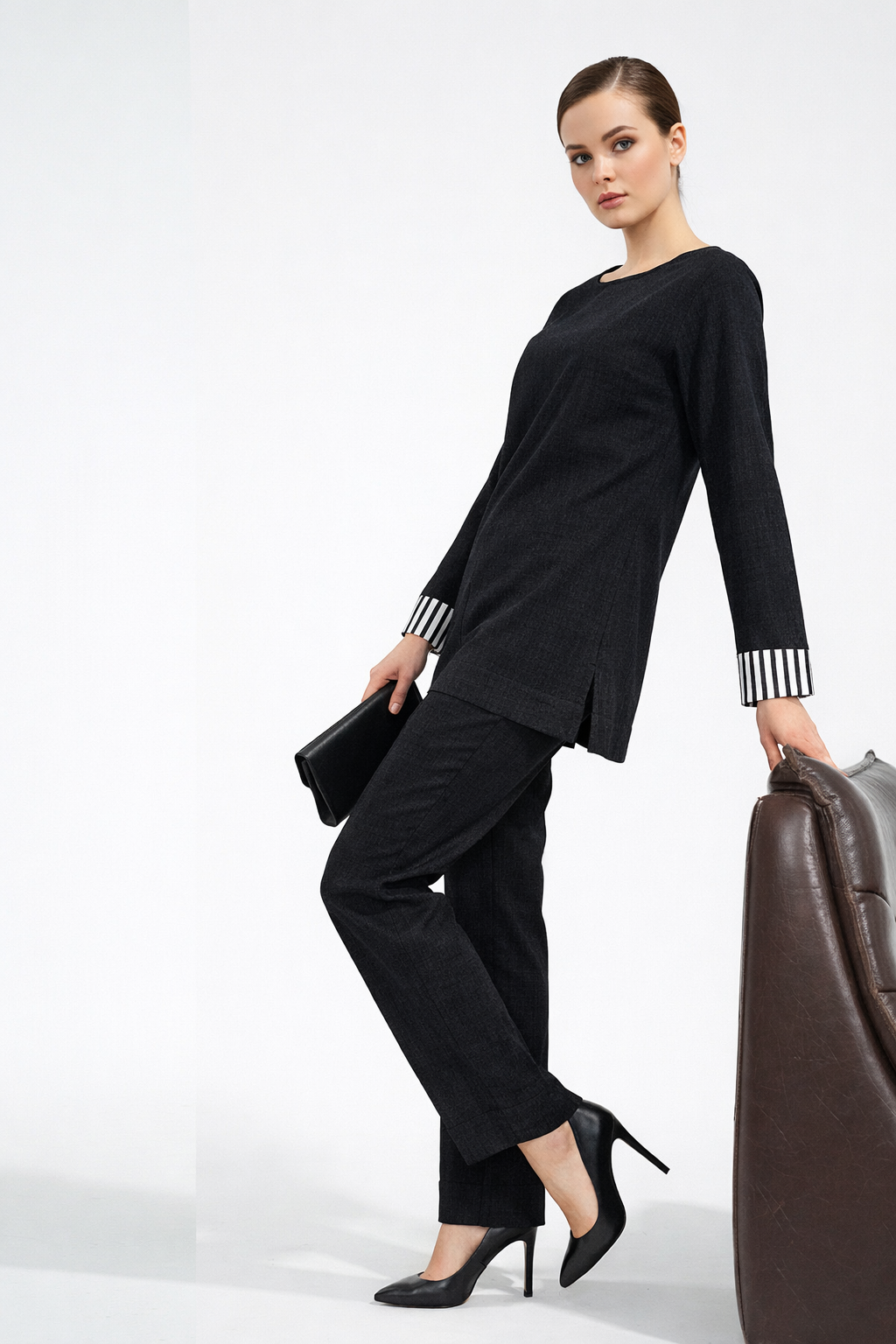 Khaddar Co Ord Set - 010