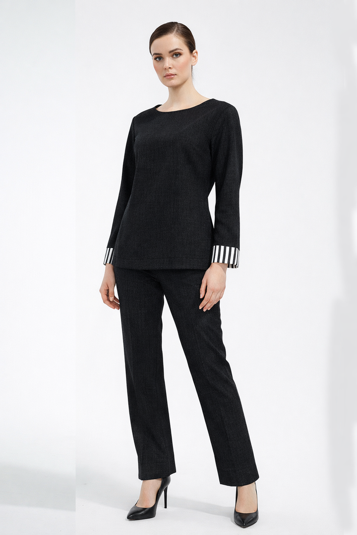 Khaddar Co Ord Set - 010