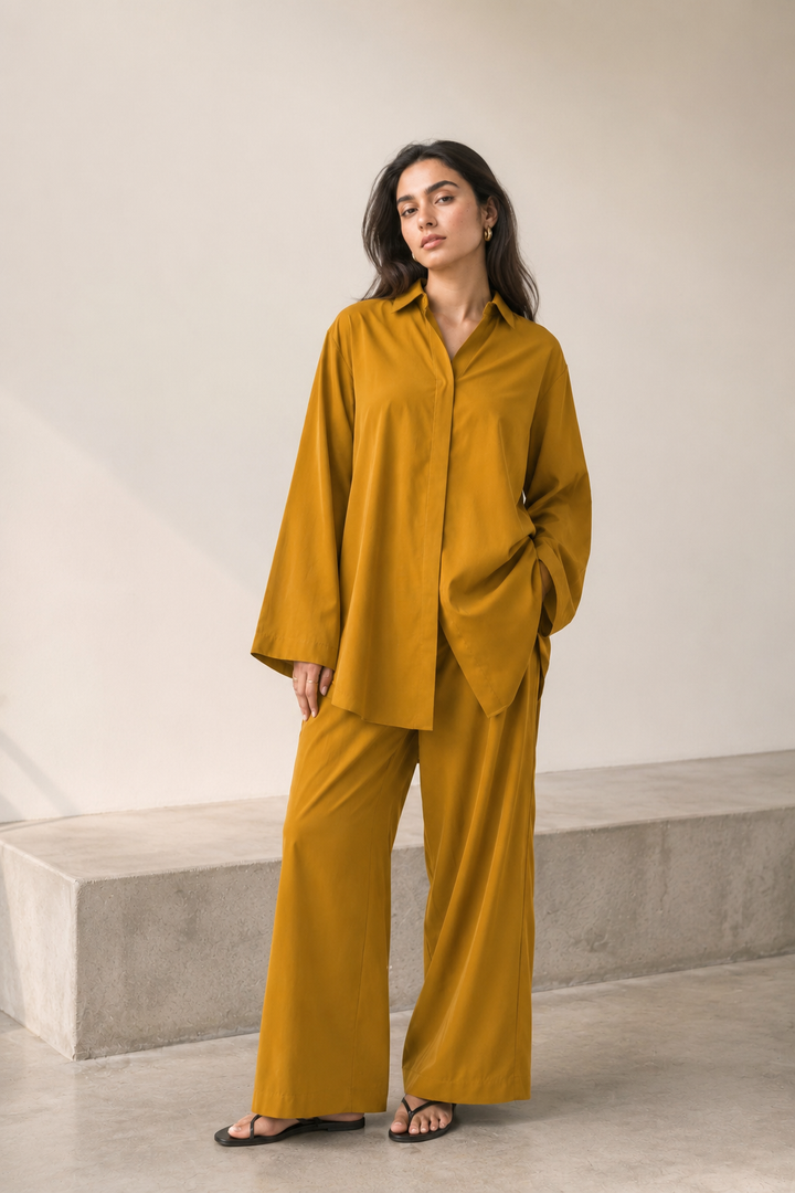 Caramel Co Ord Set - 34