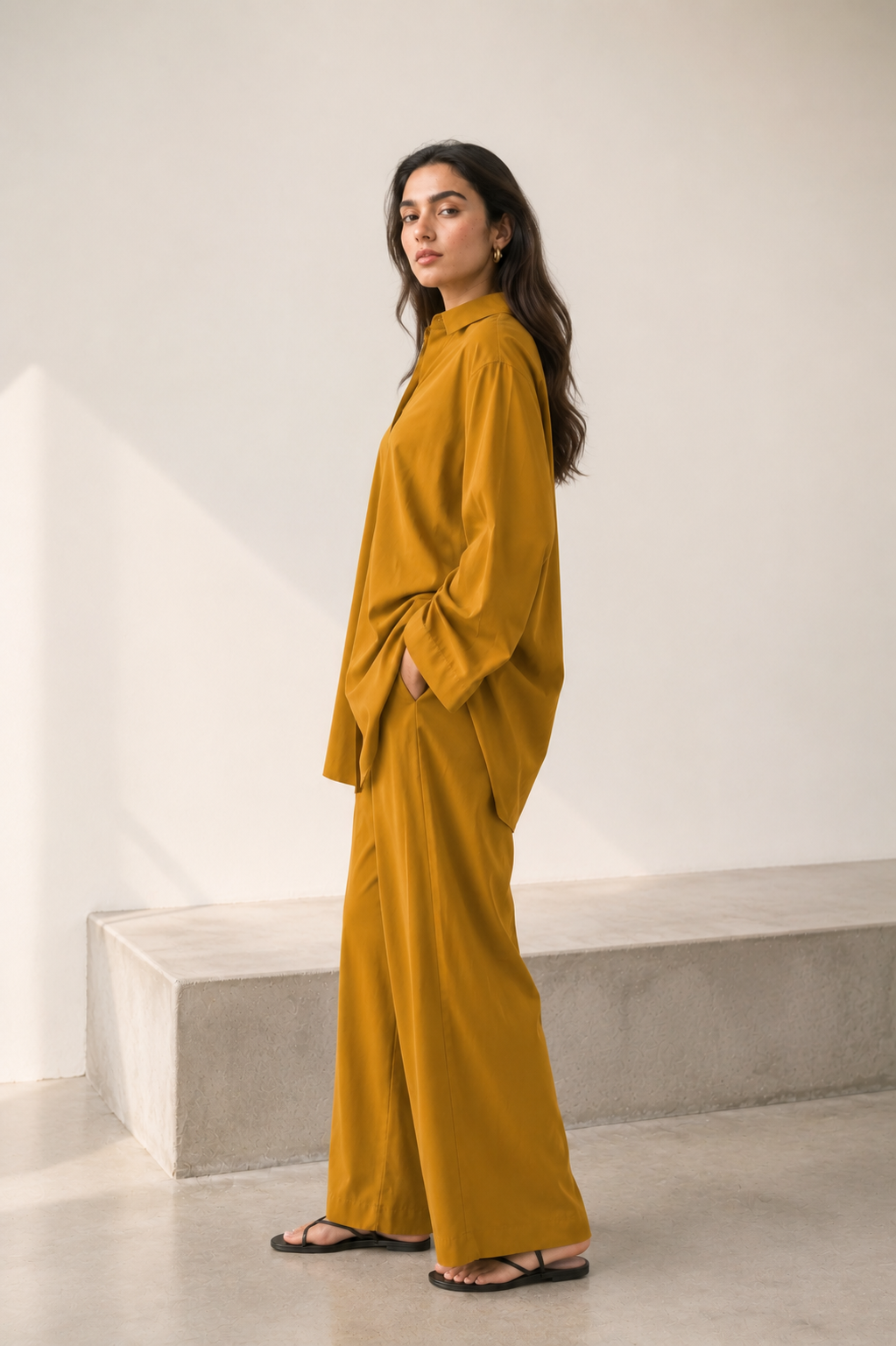 Caramel Co Ord Set - 34