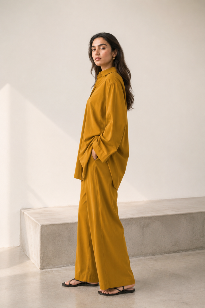 Caramel Co Ord Set - 34