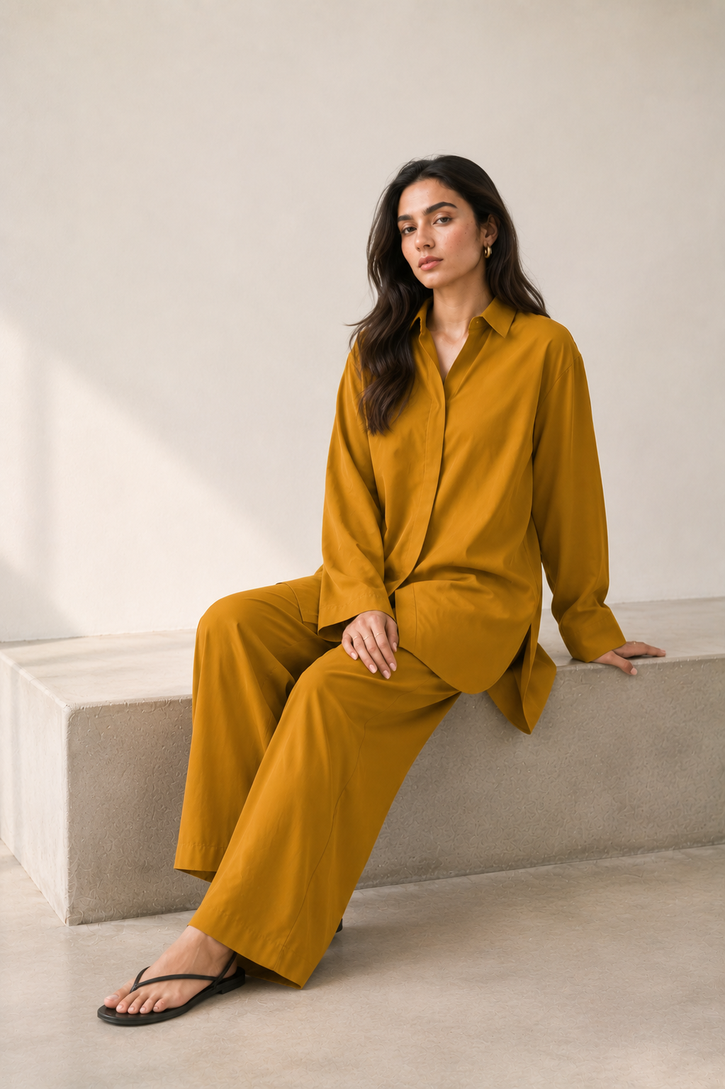 Caramel Co Ord Set - 34
