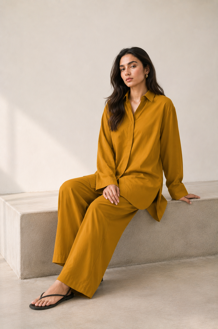 Caramel Co Ord Set - 34