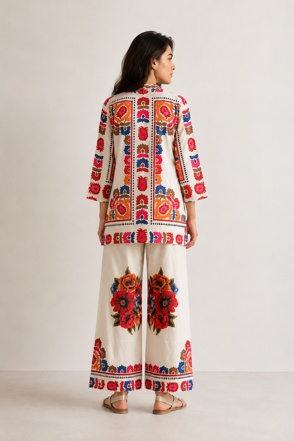 Flora Mosaic Co-Ord Set