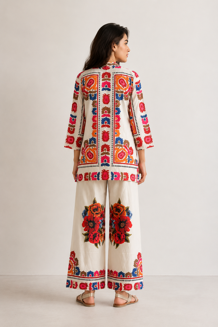 Flora Mosaic Co-Ord Set