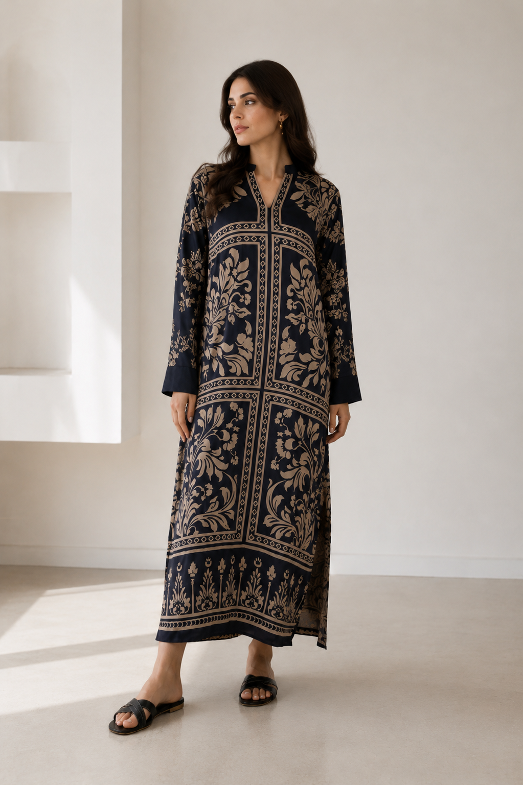 Noir Bloom Dress