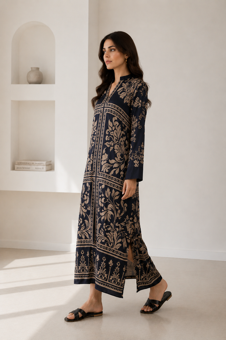 Noir Bloom Dress