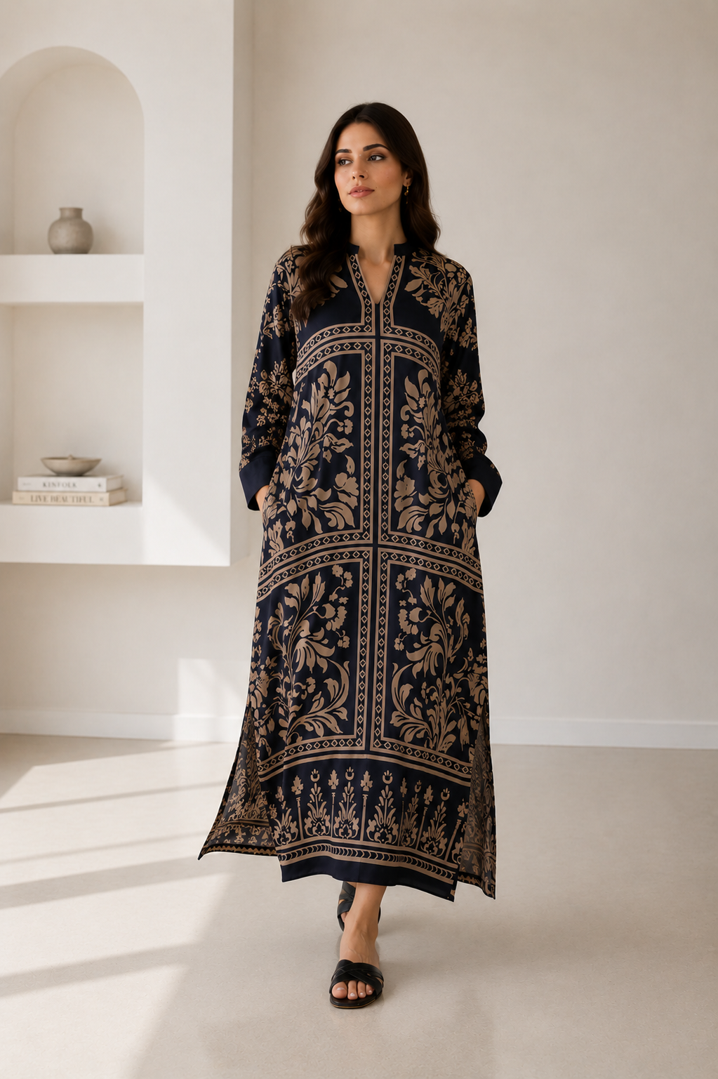Noir Bloom Dress