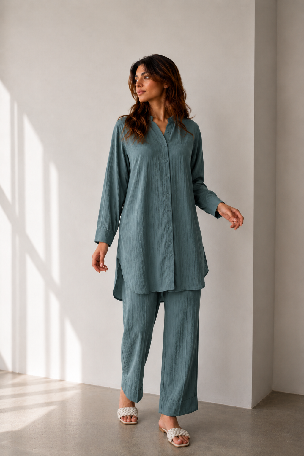 SAGE GREEN CO ORD SET