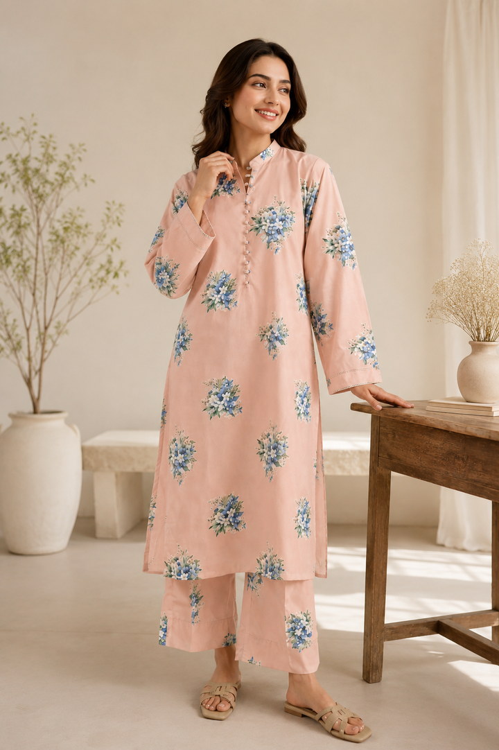 2 Piece - Printed Suit- 003