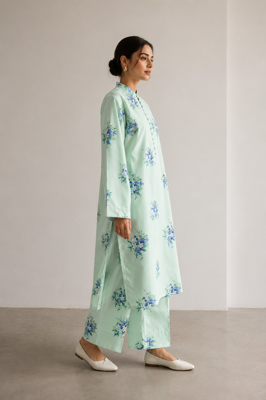 2 Piece - Printed Suit- 006