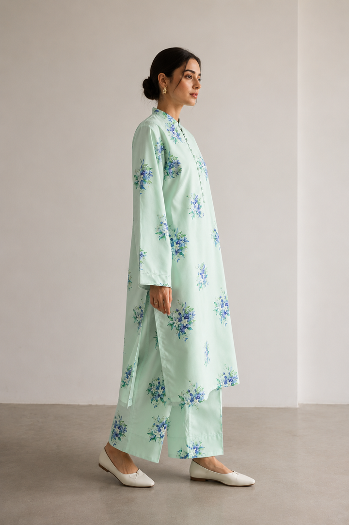2 Piece - Printed Suit- 006