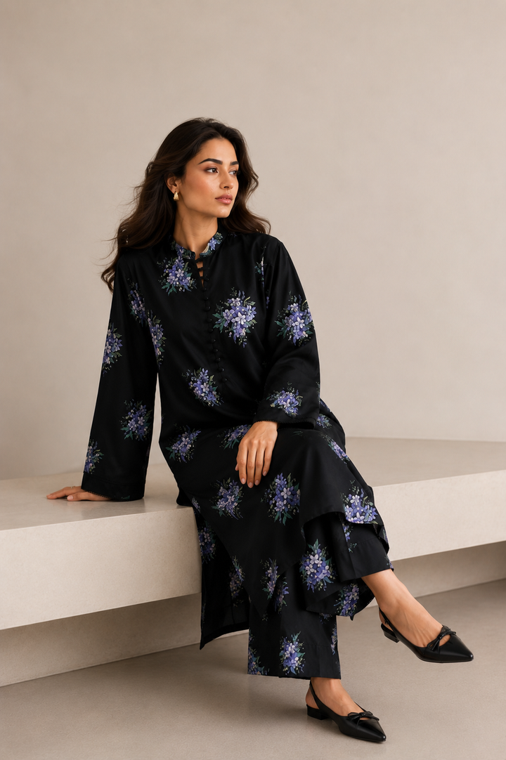 2 Piece - Printed Suit- 005