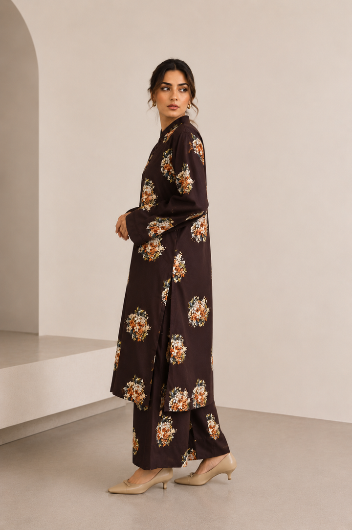 2 Piece - Printed Suit- 004