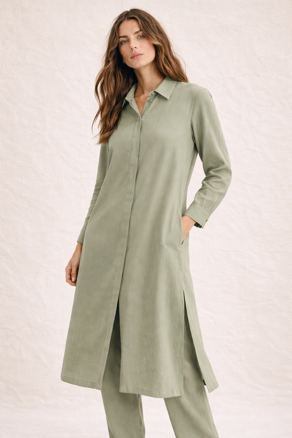 Sage Green Long co Ord set