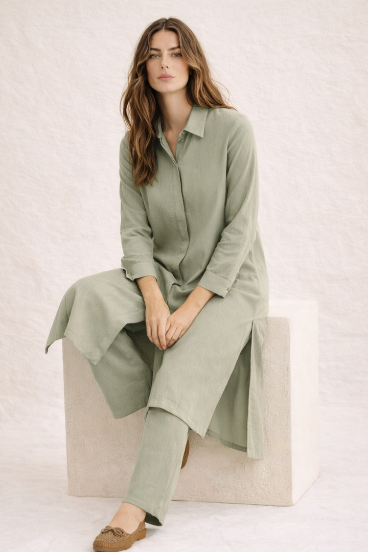 Sage Green Long co Ord set