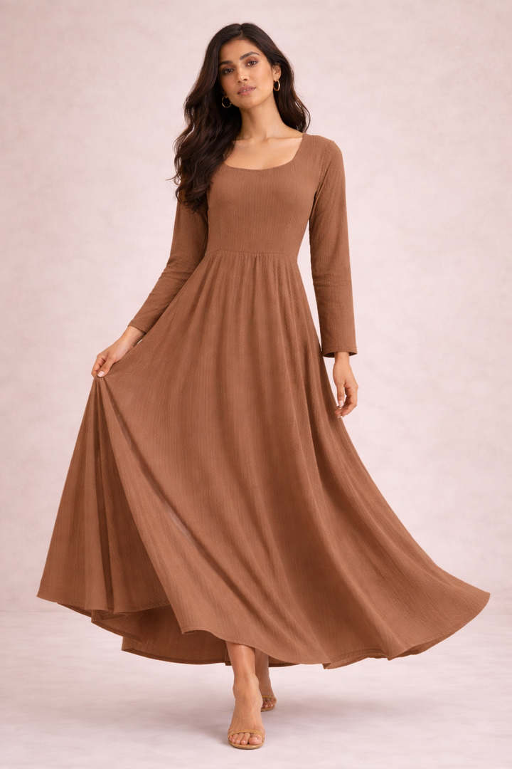 Mocha Maxi Dress