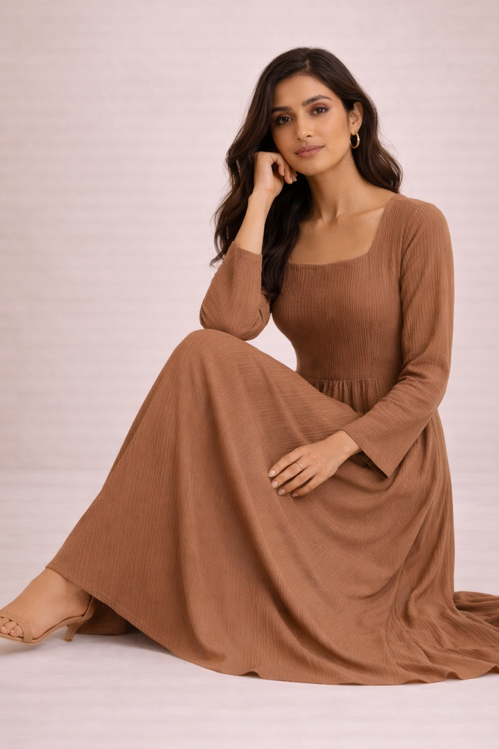 Mocha Maxi Dress
