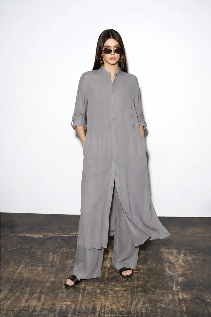 Cloud Grey Co-Ord Set - 01