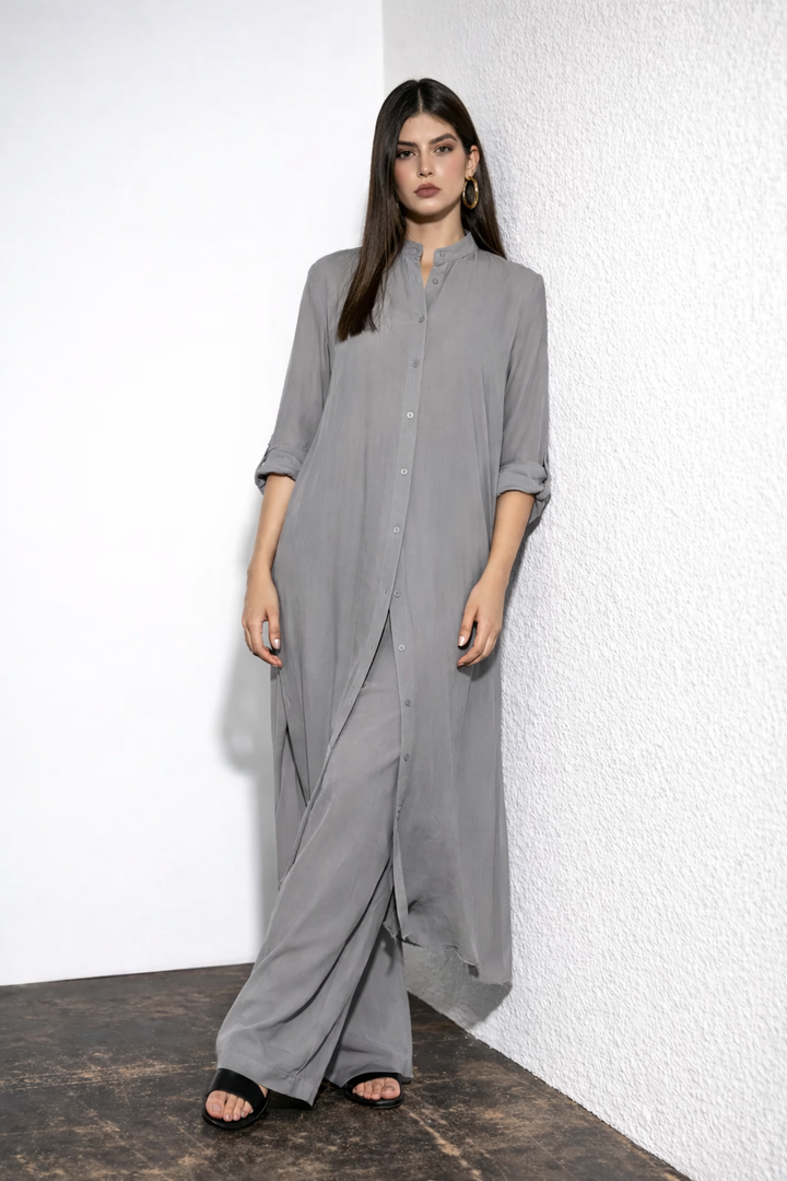 Cloud Grey Co-Ord Set - 01