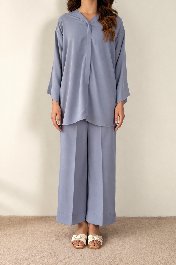 Cloud Grey Co-Ord Set